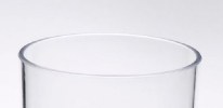 Oval Halo Tritan Glasses Drinking Set of 4 Hi Ball (15oz), Plastic Drinking Glasses, BPA Free Cocktail Glasses, Drinkware Set, Plastic Water Tumblers