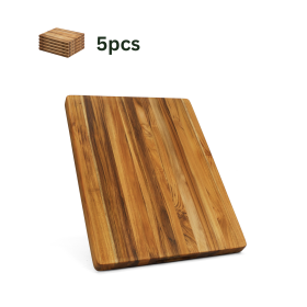 Teak Cutting Board BF02002_S 18 INCH, Pack of 5 Pieces