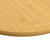 Chopping Boards 6 pcs Ø15.7"x0.6" Bamboo