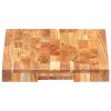 Chopping Board 15.7"x11.8"x1.6" Solid Wood Acacia