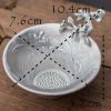 Tin Plum Branch Tea Strainer Handmade Orchid Tea Infuser Chinese Style Tea Filter Kung Fu Tea Accessory,Silver