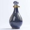 17oz Blue Wine Vase Flask Flagon Ceramic Empty Wine Jar Bottle Wine Jug Small Wine Bottle