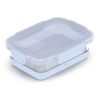 10pc Glass Meal Prep Food Storage Container Set Blue