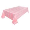 Rectangular Shape Disposable Plastic Tablecloth