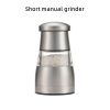 Multi Functional Manual Pepper Mill Convenient Stainless Steel Grinding Bottle Black Pepper Adjustable Grinder Condiment Tool