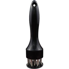 1pc 304 Stainless Steel Meat Tenderizer; 24 Steel Needles To Loosen Meat Artifact; Tender Meat And Break Tendons (Color: black)