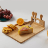 Kitchen Bamboo Cheese Board Set Natural Bamboo Cutting Board