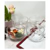 Swirl Acrylic Serving Bowls, Unbreakable Small Plastic Bowls, Soup Bowls, Salad Bowls, Cereal Bowl for Snacks, BPA Free